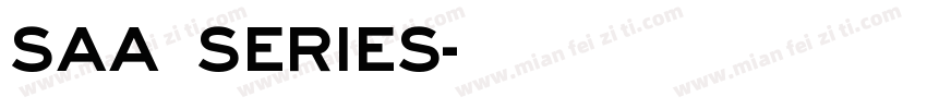 Saa Series字体转换